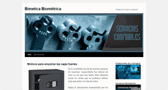 Desktop Screenshot of bimetica.es