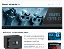 Tablet Screenshot of bimetica.es